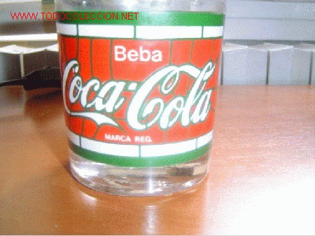 Collezionismo di Coca-Cola e Pepsi: Vaso de la COCA-COLA